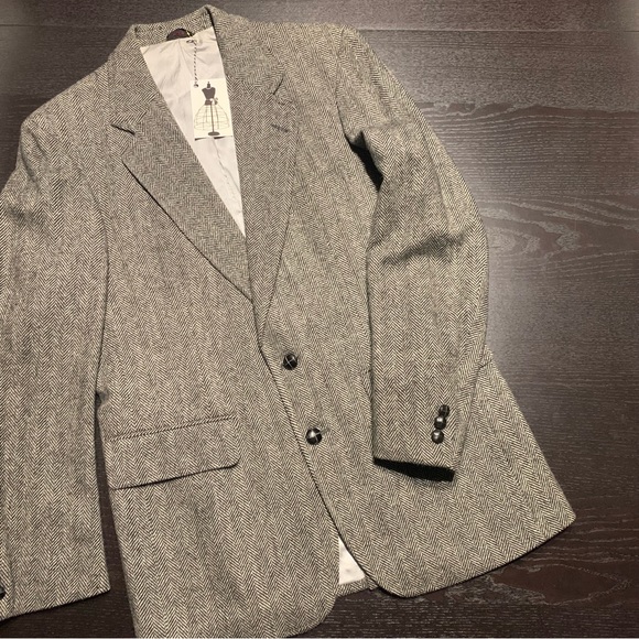 Vintage Charing Cross Herringbone Sport Coat